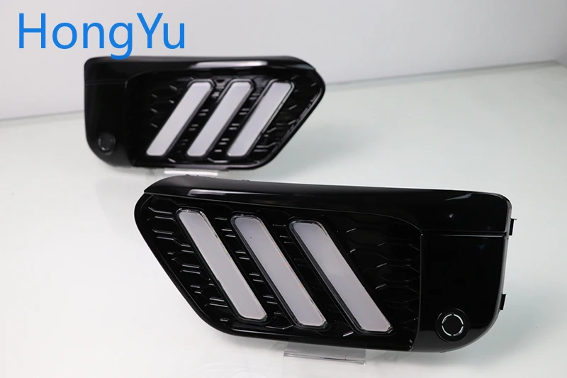 Мигающий светодиодный DRL Дневной светильник s Для BMW X1 F48 F49 2015 2016 2017 2018 2019 с желтым
