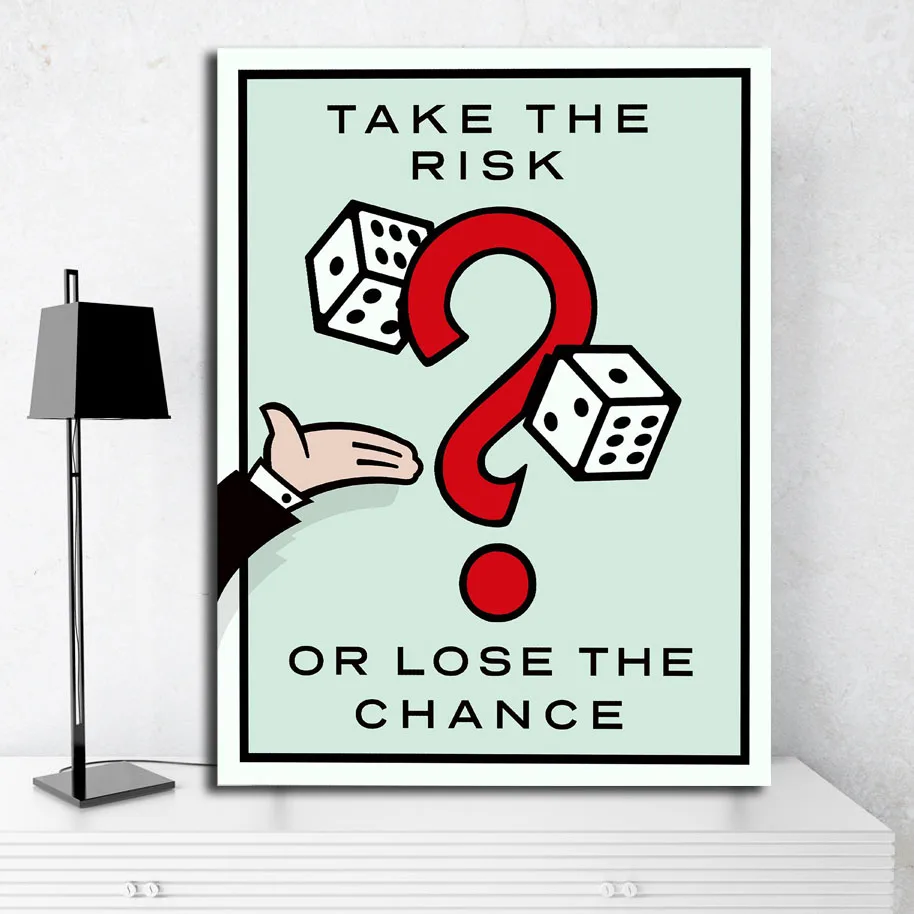 Алек Monopolyingly Wall Art Холст Картина уличный художник Скрудж макдак знак доллара статуя изображение для Гостиная Home Decor