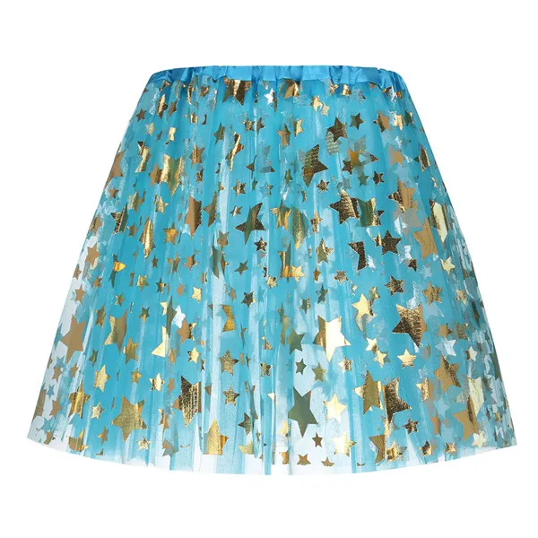 light blue Новая женская юбка из тюля jupe femme, Высококачественная плиссированная газовая короткая юбка-пачка для взрослых, танцевальная юбка, Прямая поставка, горячая Распродажа, Женская SS3 - Цвет: light blue