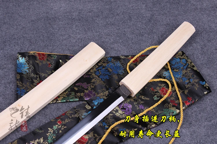 S0497 NURARIHYON NO MAGO RISE OF YOKAI CLAN RIKUO NURA NENEKIRIMARU меч с натуральным белым деревом ножны