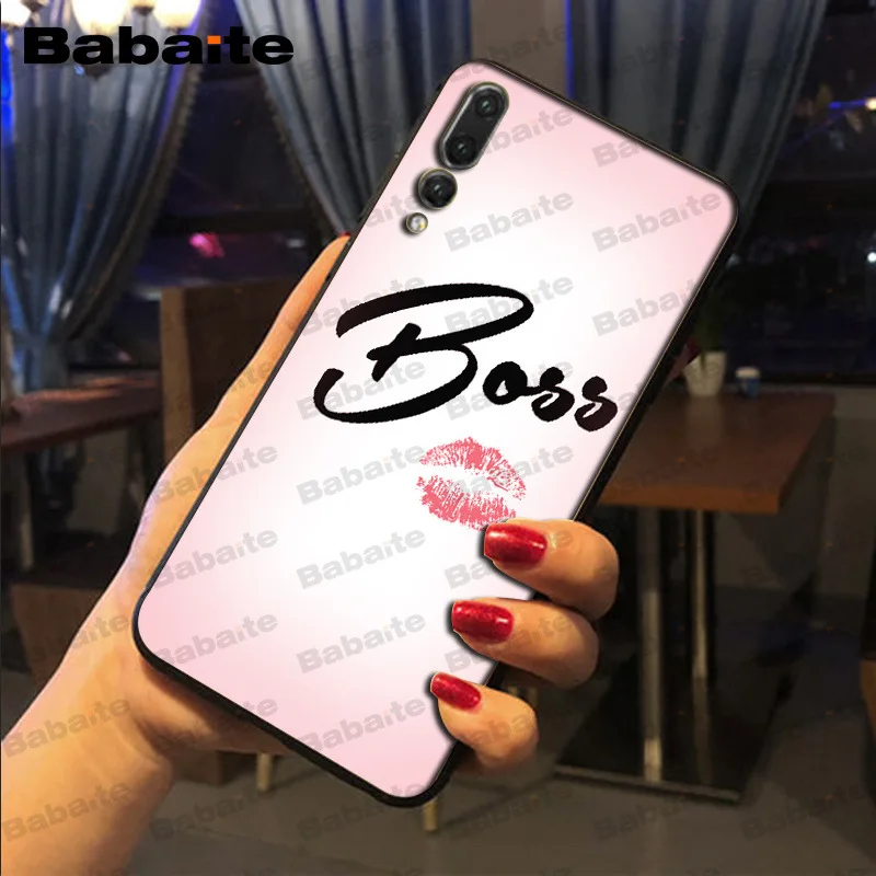 Babaite Boss Girl Lady like a boss сотовый Чехол для телефона huawei mate 10 lite p20lite p9lite nova 3i honor 8x mate20 pro funda