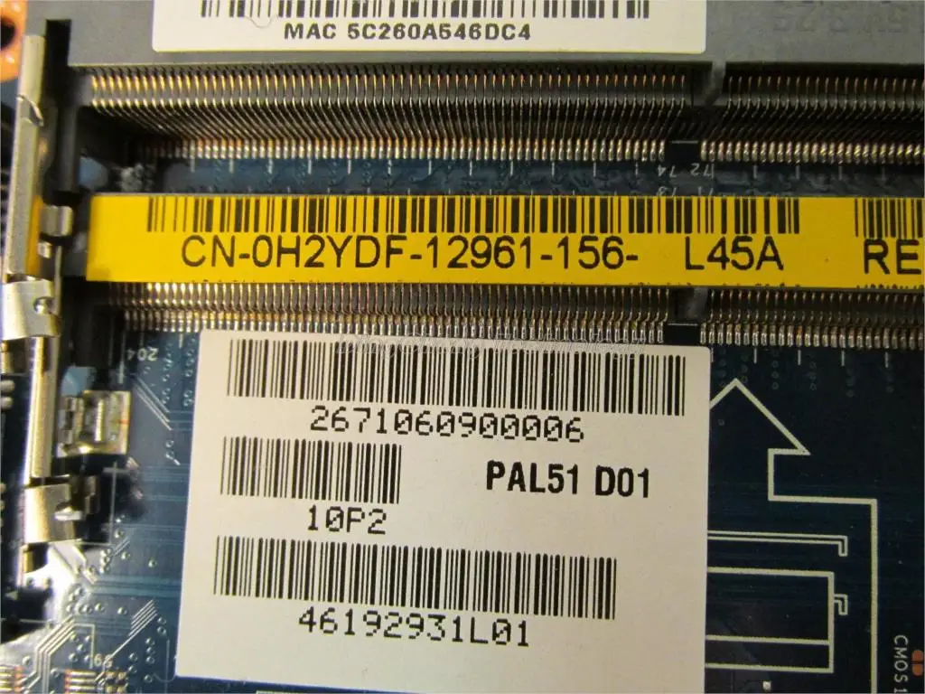 

Laptop Motherboard For Dell Latitude E6420 LA-6592P CN-0H2YDF QM67 PGA989 DDR3 Mainboard