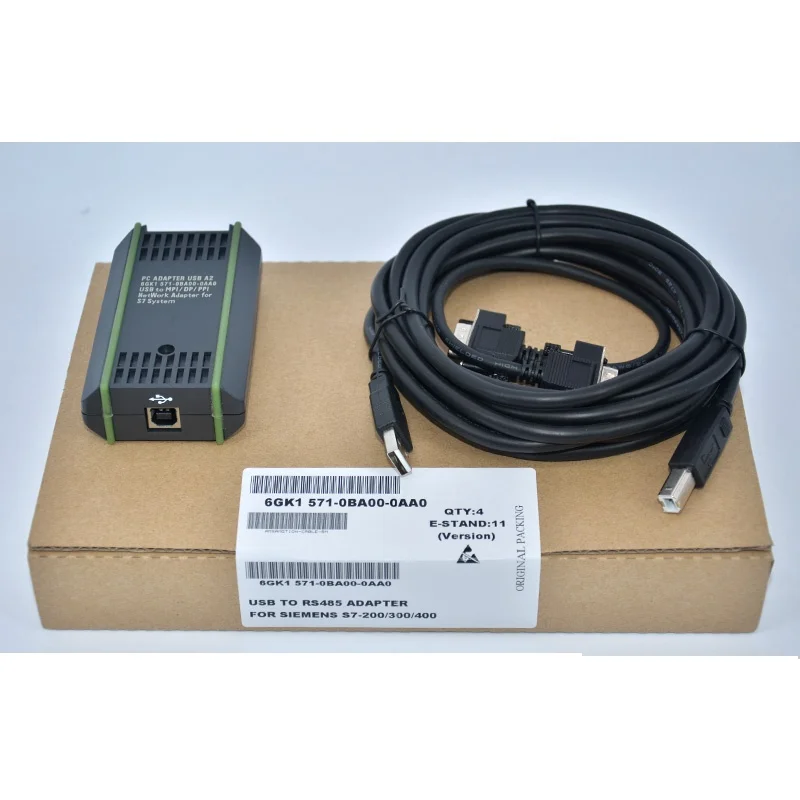 Совместимый с Siemens ПЛК Программируемый кабель 6ES7972-0CB20-0XA0 USB/мпай ПК адаптер USB для