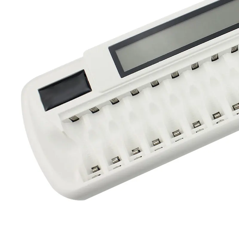 Высокое качество 16 слотов LCD Смарт зарядное устройство bay зарядные устройства для