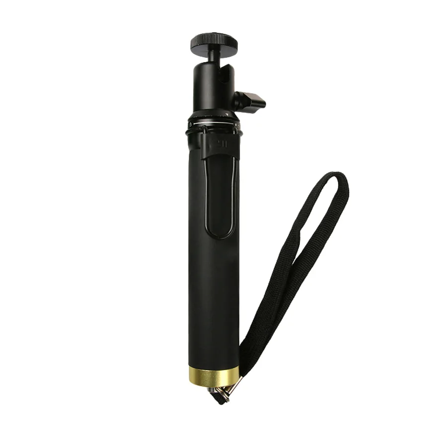 Selfie Stick Выдвижной монопод с Bluetooth, пульт дистанционного управления, селфи-палка, штатив для камеры Xiaomi Yi Xiaoyi 4K 4k+ Yi Lite и сумка для экшн-камеры - Цвет: Selfie Stick