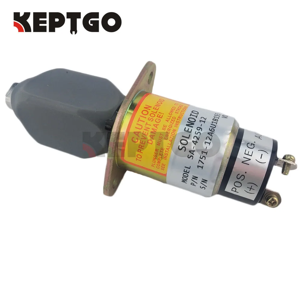 Выключение топлива электромагнитный клапан для Kubota 3A 2 Клеммы 31-0202 SA-4259-12 12V