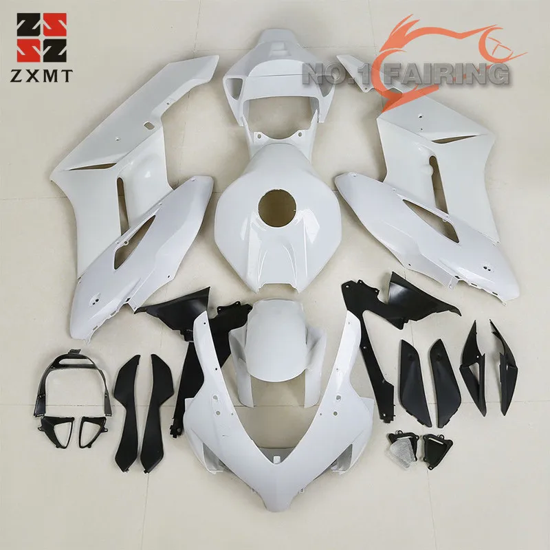 ZXMT Неокрашенный Белый обтекатель комплект Подходит для Honda CBR1000RR 2004 2005 ABS пластик
