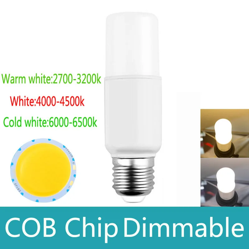 Светодиодная лампа Кукуруза E27 COB 5 Вт 10 с регулируемой яркостью 220 В/110 В|corn bulb e27|led