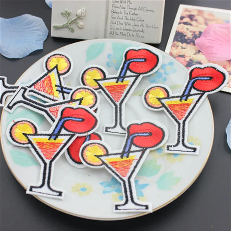 Нашивка для одежды патчи вышивки утюгом аппликация горячей фиксации мотивы