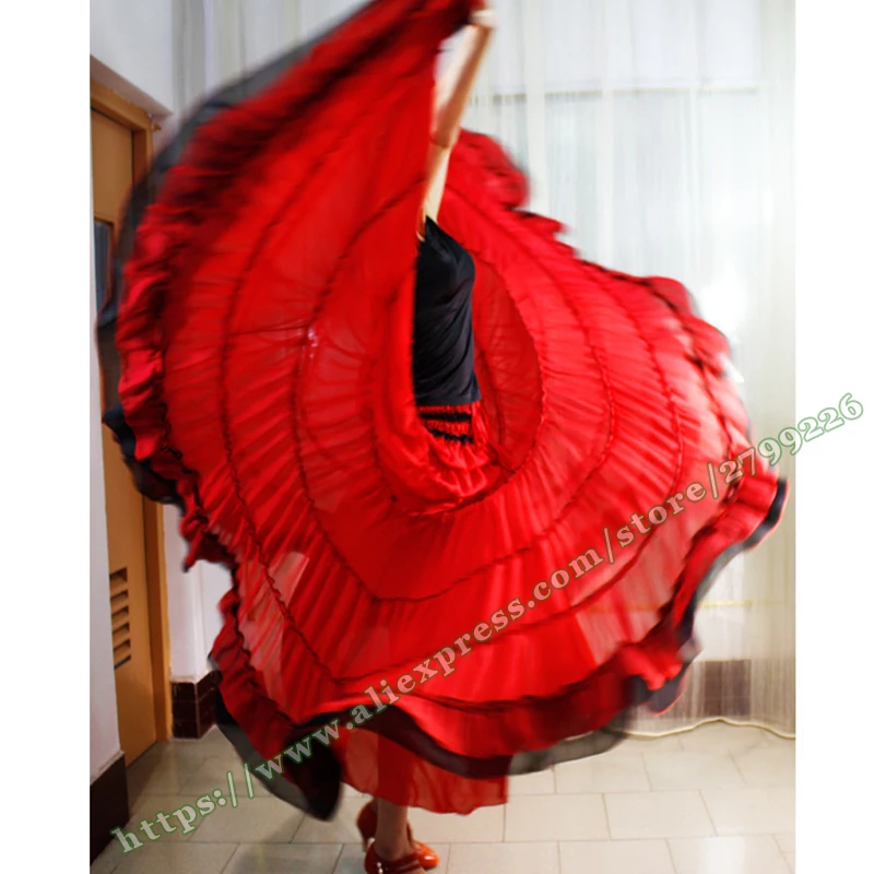 Женские длинные плиссированные юбки BOHO красные черные шифоновые с длинным