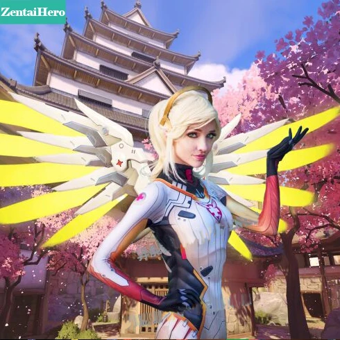 ZentaiHero/костюм с 3D принтом Мерси Д. Ва костюм карнавальный из лайкры на