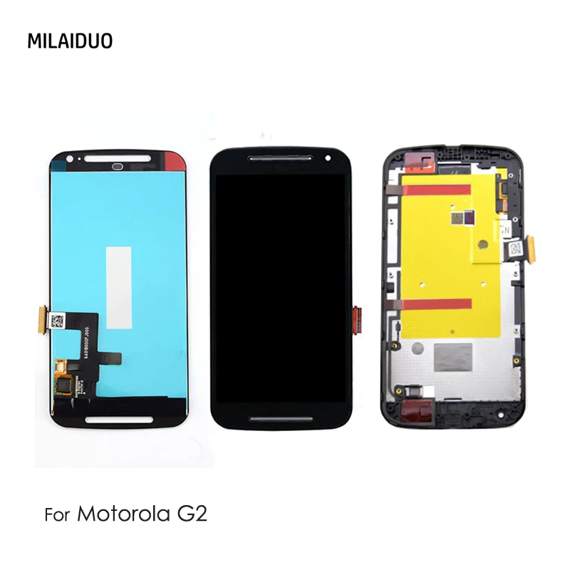 ЖК дисплей для Motorola MOTO G2 G + 1 XT1063 XT1068 XT1069 кодирующий преобразователь сенсорного