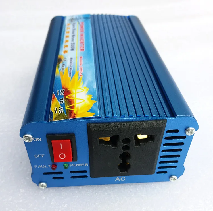 Чистая Синусоидальная волна инвертирующий усилитель мощности 500 W 1000 Вт DC12V для