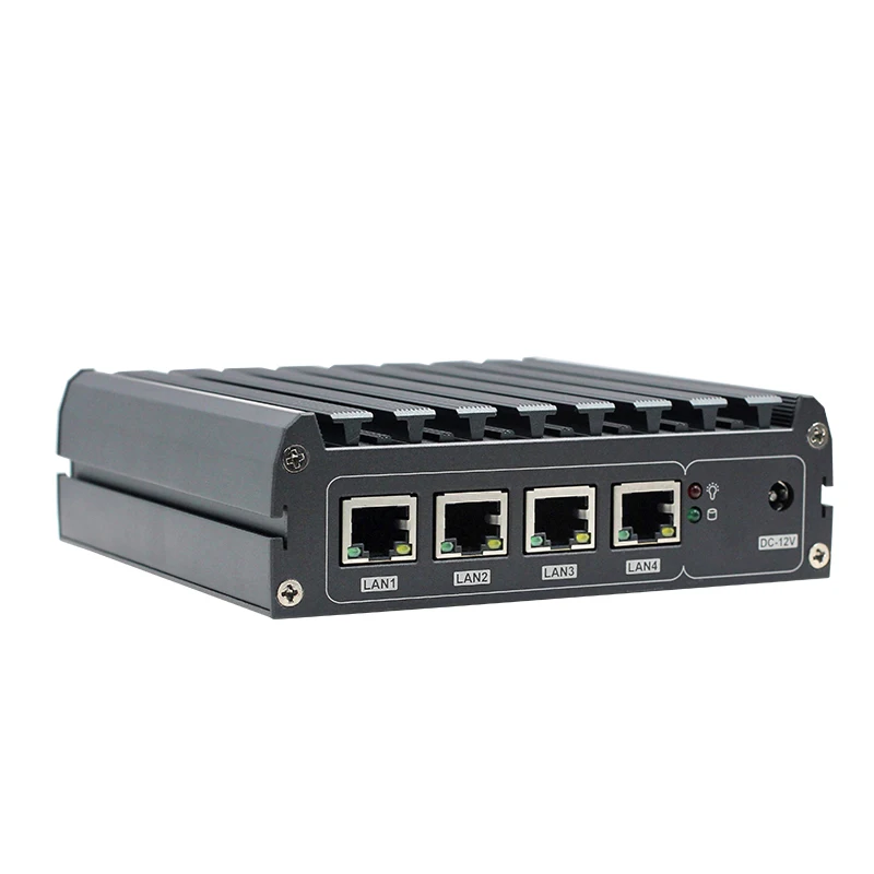 Мини сервер без вентилятора J1900 4 nic pfsense мини ПК linux порта ethernet|Мини ПК| |