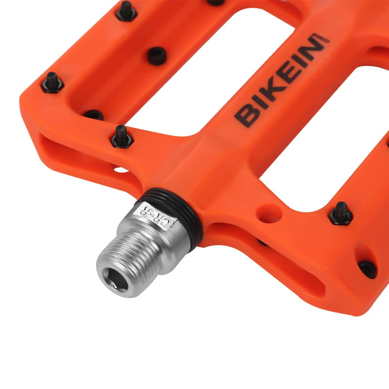 Best-selling Mountain Bike Bicycle Accessories Pedal High Quality Nylon Fiber Bearing Pedals Palin Anti-skid | Спорт и развлечения