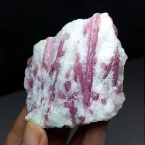 

new arrivals pretty 100% natural red tourmaline Quartz Crystal stone Healing