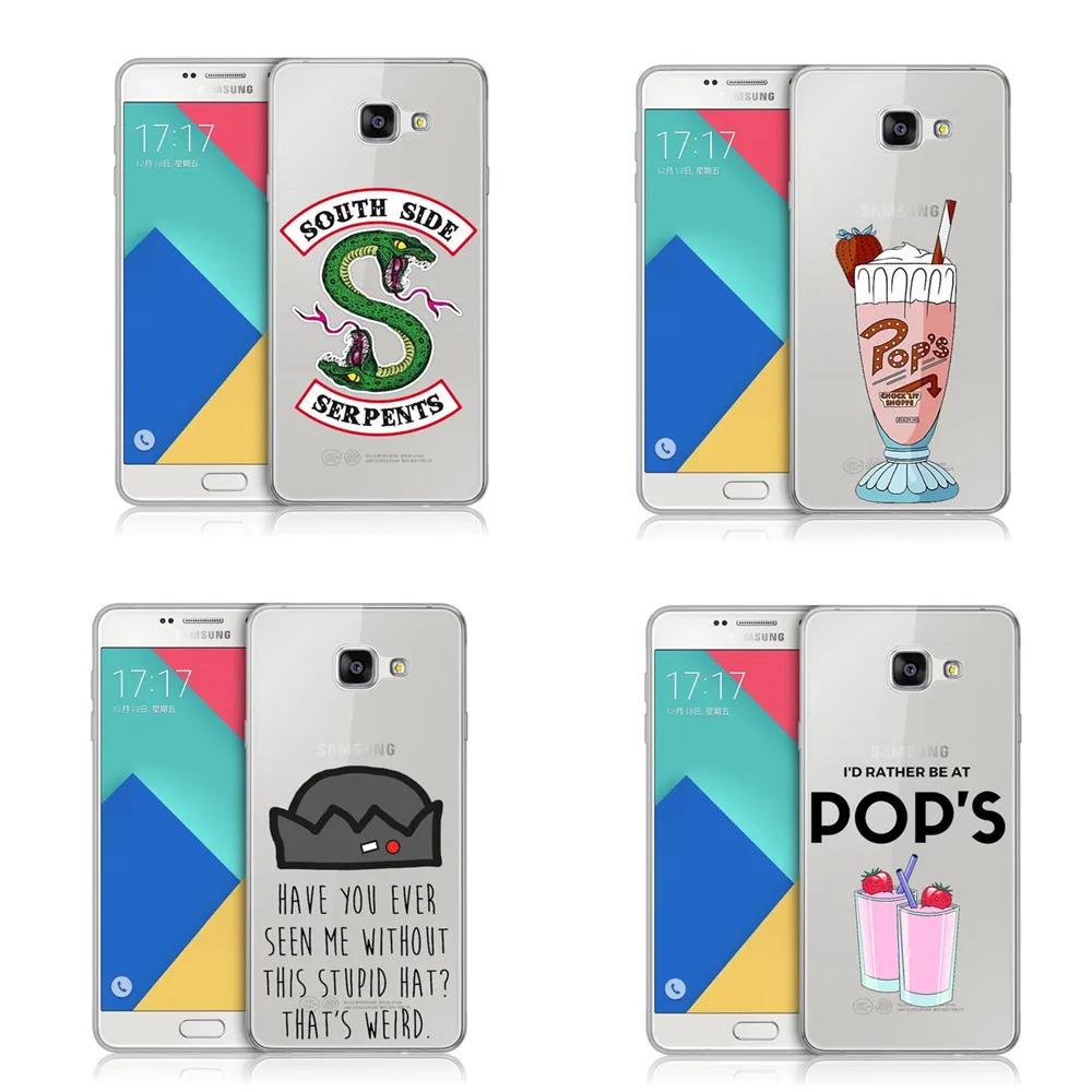 Американский ТВ ривердейл Southside Serpent Jughead Jones для Samsung Galaxy S5 S6 S7 Edge S8 S9 Plus A3 A5 A7 2017 J3 J5