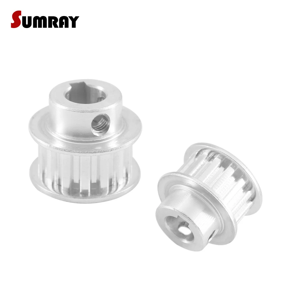 Зубчатый шкив SUMRAY XL 15T зубчатый с отверстием 8/10 мм диаметр 3/4 11 ширина 2 шт.|Шкивы| |