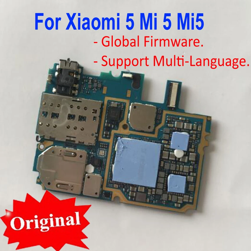 Оригинальная протестированная материнская плата для разблокировки Xiaomi 5 Mi Mi5 M5