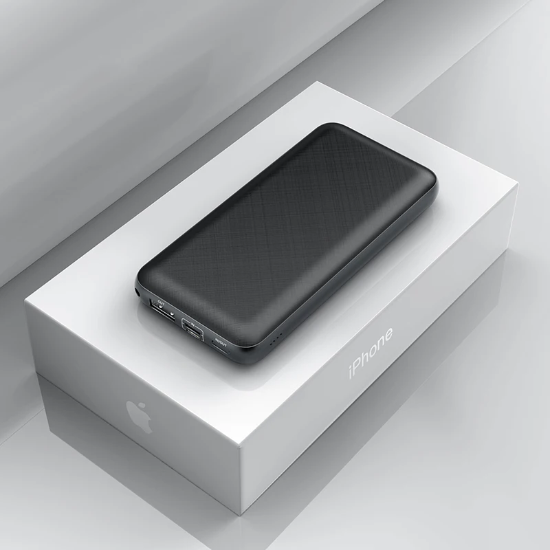 Baseus 20000 мАч mi ni power Bank для iPhone 11 Pro Max Xiao mi 20000 мАч USB C PD power bank портативное Внешнее зарядное устройство - Цвет: Black