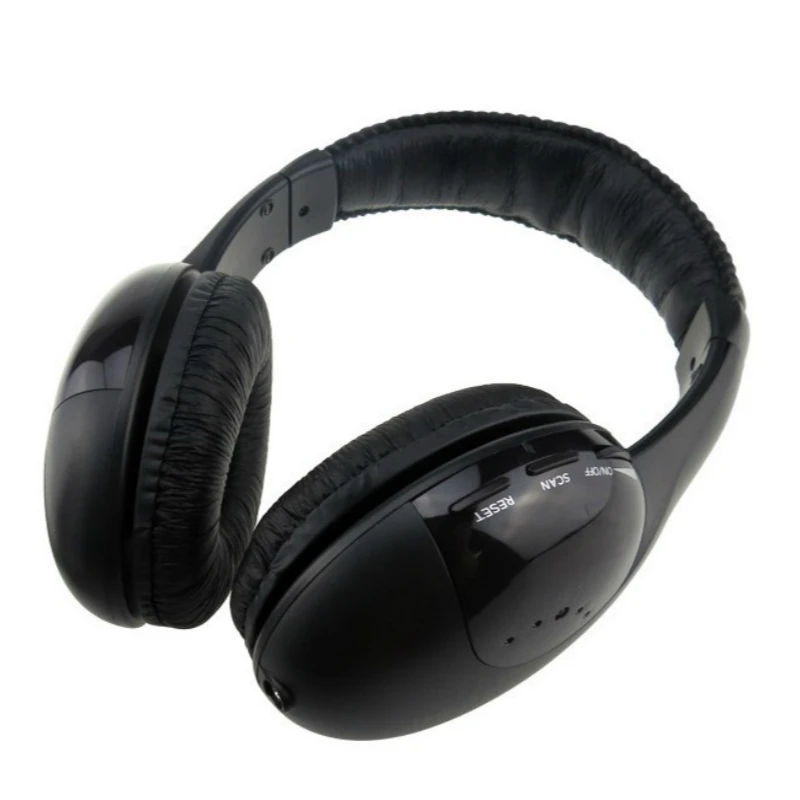 Elistooop 5 в 1 Беспроводные наушники Casque Audio Sans Fil Ecouteur Hi Fi Радио FM TV MP3 MP4|Наушники и