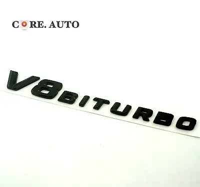 1 шт. V8 BITURBO наклейка на заднюю часть багажника автомобиля эмблема значок стикер
