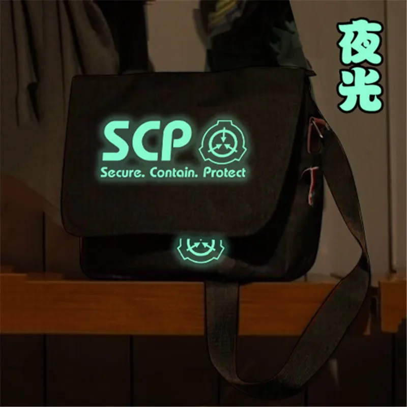 Сумка на плечо SCP Special Containt process Повседневная сумка для путешествий школьников