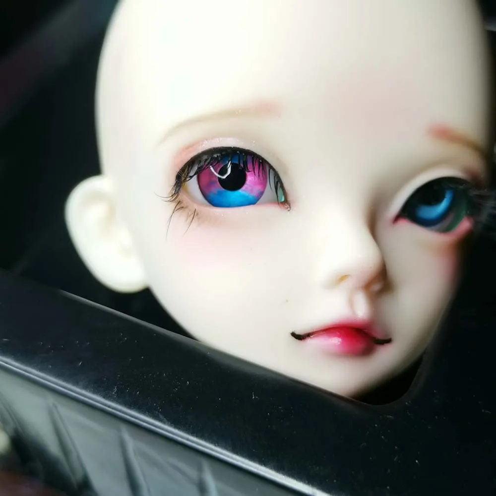 Bjd глаза розовые голубые металлические 1/4 1/3/6 1/8 BJd Кукла SD MSD Игрушка аксессуары 8