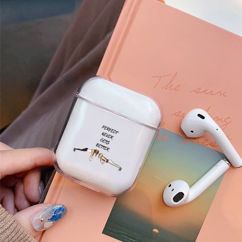 Мультяшный Bluetooth беспроводной Чехол для наушников Защитный чехол AirPods милый