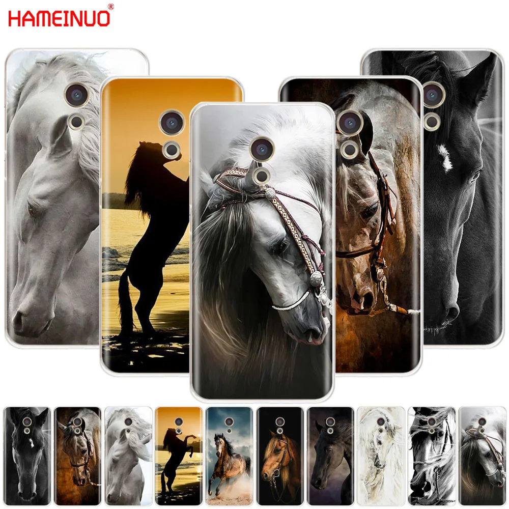 Чехол для телефона HAMEINUO с принтом животного лошади Meizu M6 M5 M5S M2 M3 M3S MX4 MX5 MX6 PRO 6 5 U10 U20