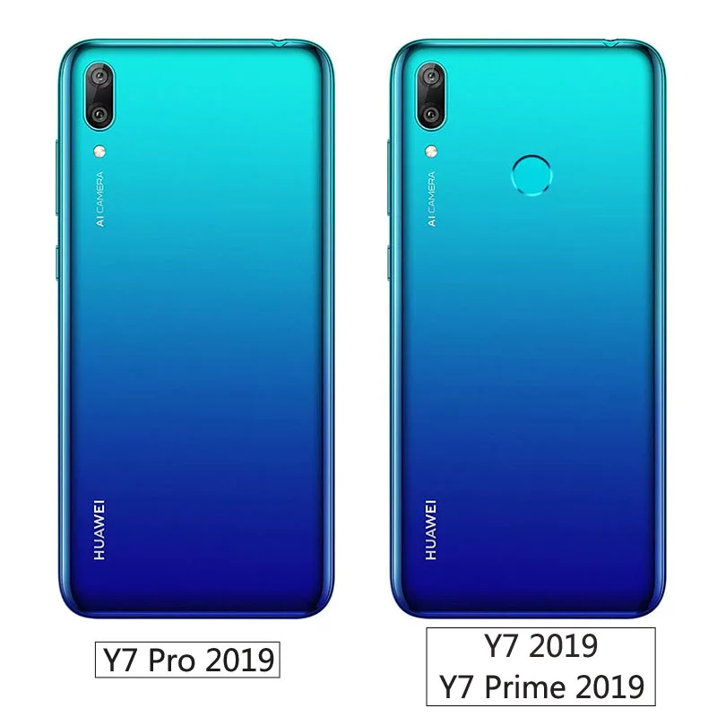 Чехол для huawei y7 prime 2019 мягкая задняя крышка из ТПУ с силиконовыми цветами pro