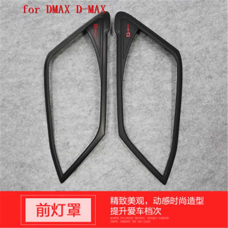 

Car accessories ABS Front+Rear headlight Lamp Cover trim for ISUZU DMAX D-MAX 2012-2015 Car styling