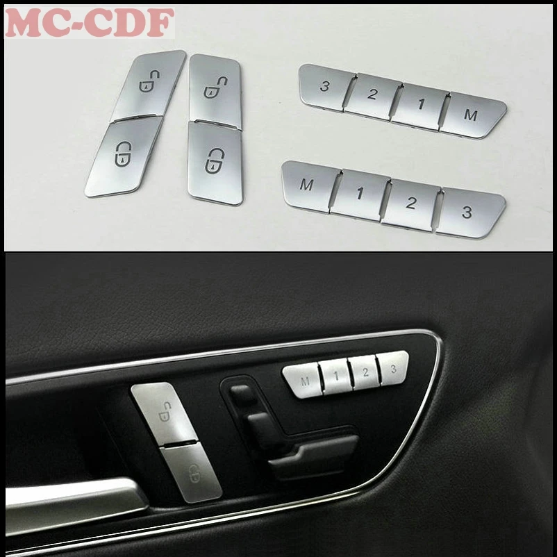 12 шт. ABS Блокировка памяти на сиденье разблокировка Кнопка регулировки крышка