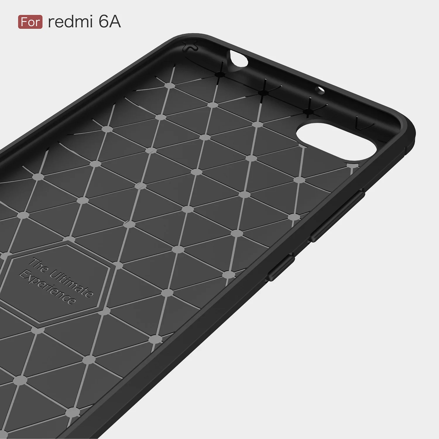 Силиконовые чехлы Guxinya для Xiaomi Redmi 6A мягкий чехол из углеродного волокна задняя
