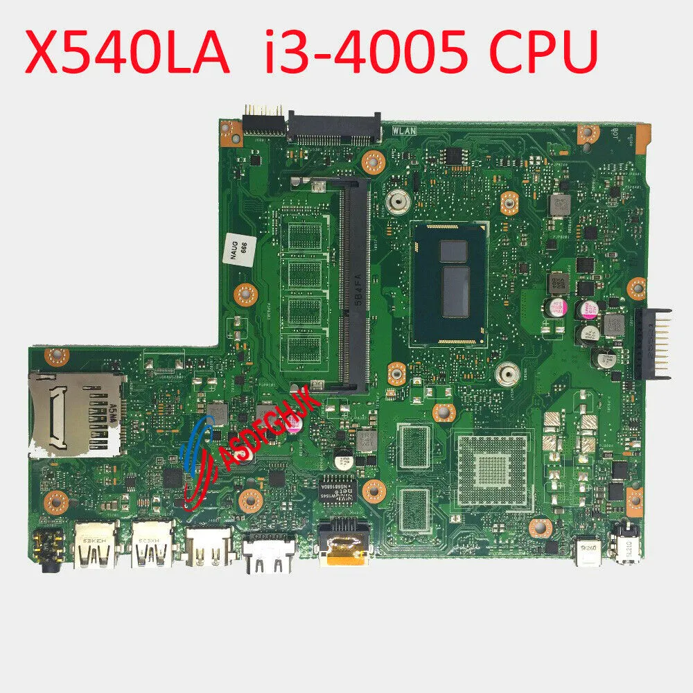 Материнская плата для ASUS X540 X540L X540LA X540LJ с процессором i3 4005U 100% проб. ОК|Материнские