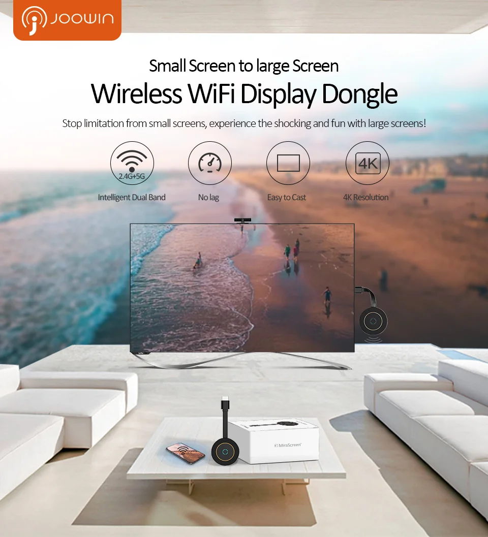 Mirascreen G10 Wi-Fi дисплей ключ 2,4G/5G 4K Miracast беспроводной DLNA AirPlay HDMI tv Stick приемник для IOS Android PC