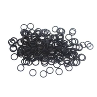 100pcs black o type sealing rubber ring gaskets 1415161719202122 1 mm