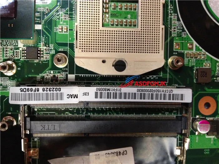Материнская плата для ноутбука FUJITSU LH530 DAFH1AMB6E0 полностью протестирована |