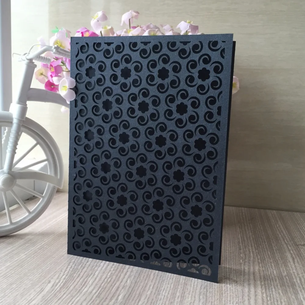 50 шт. кружевные открытки с цветочным рисунком|greeting cards|wedding wishes cardwish cards |