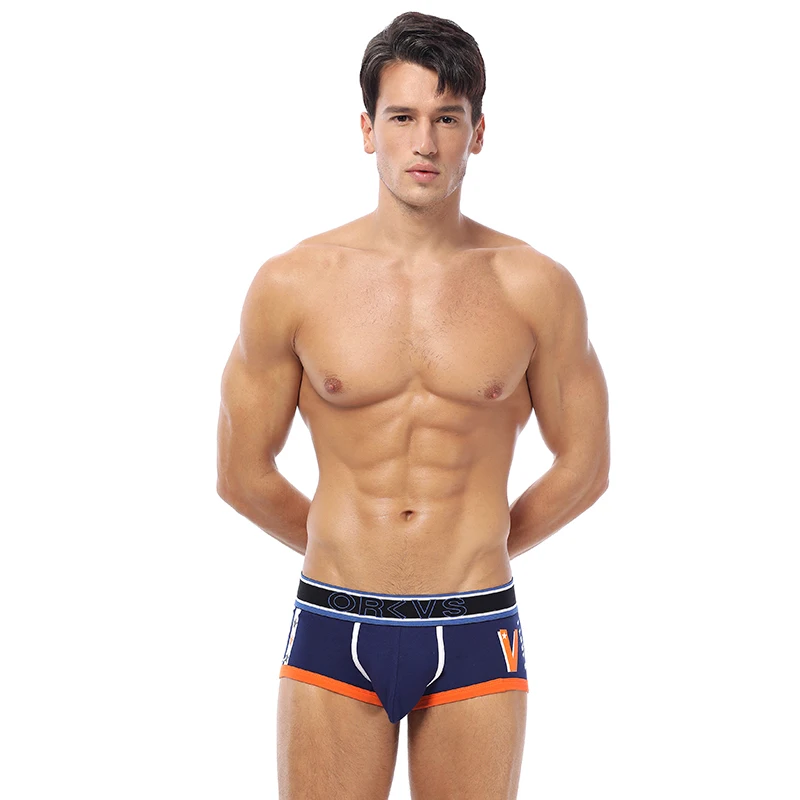 Orlvs Brand Hot sell Sexy Men Underwear Shorts Boxers Cotton Trunks High Quality Home Sleepwear Underpants | Мужская одежда