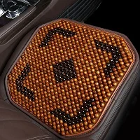 yellow Автомобильные Чехлы На Сиденья, натуральная древесина клена, бусина, подушка на сиденье автомобиля, массажная, дышащая, крутая, Экологичная, коврик для сиденья для автомобиля, офиса - Название цвета: yellow