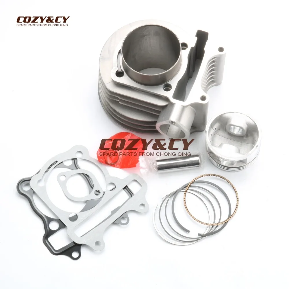180cc EGR большой диаметр комплект, производительность катушки AC CDI и A11 Cam и вентилятор для GY6 150cc 157QMJ 61 мм китайский скутер