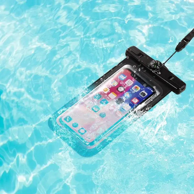 Выдвижная ручная портативная селфи палка водонепроницаемый чехол складная