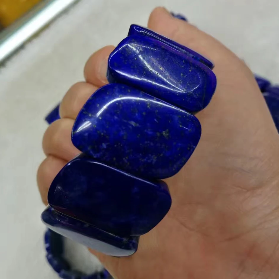 Оптовая продажа! 30 комплектов! Браслет из натурального камня Лазурит | Украшения