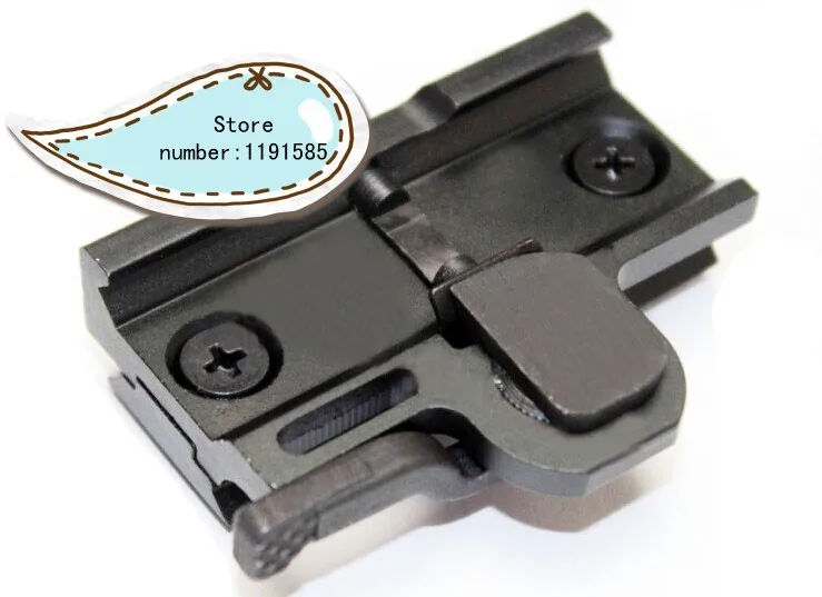 Тактический Quick Release стояк крепление для охотничьих винтовок с 20 мм/Вивера 4 слота