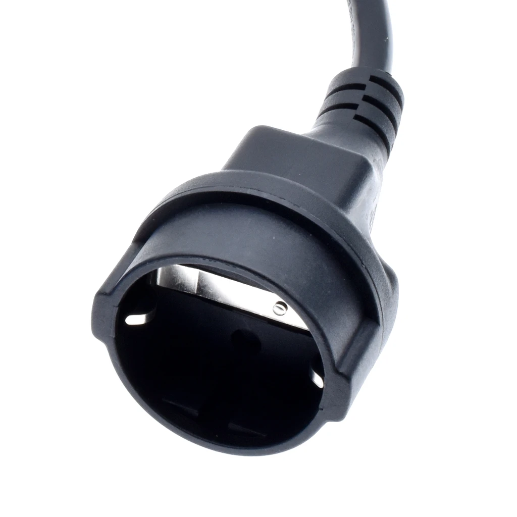 UPS/PDU силовой провод IEC 320 C14 to CEE 7/7 Европейский Женский переходник Schuko медный 3.* 1 5