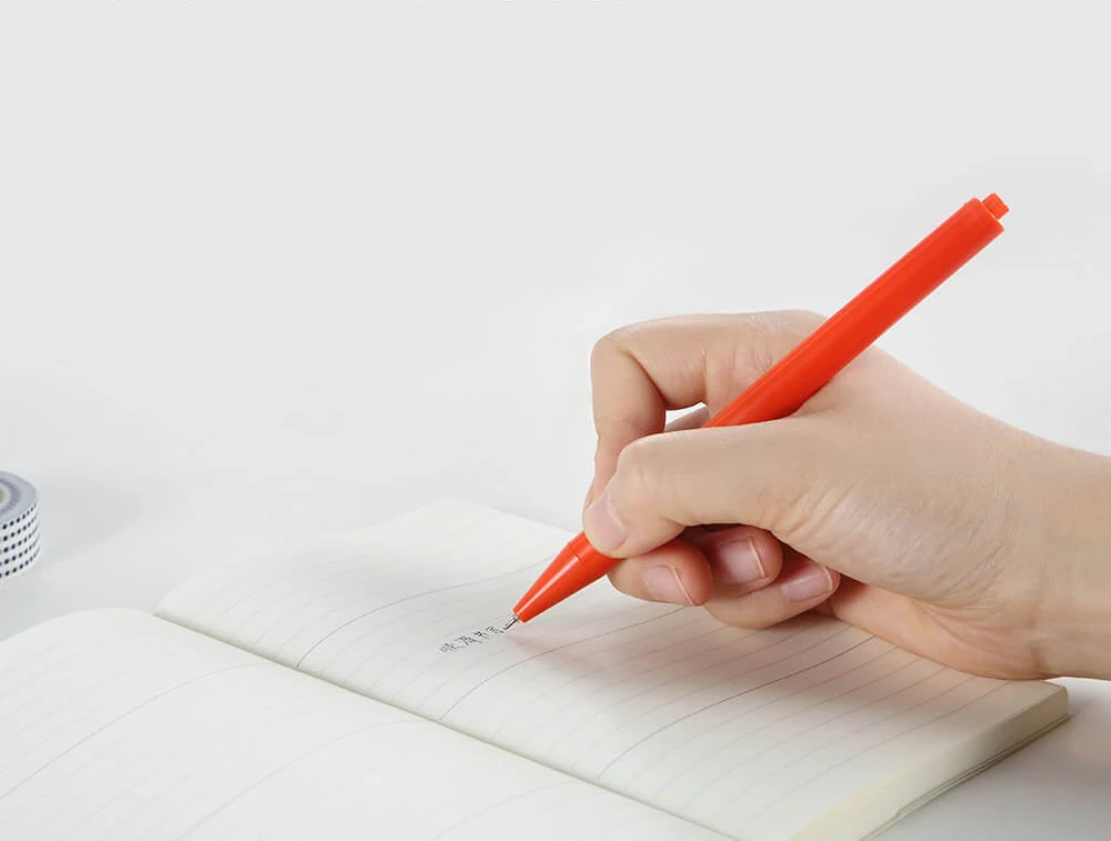 Xiaomi Radical Sign Pen PREMEC Smooth Switzerland Refill 12 цветов 0,4 мм ручка для подписи длина письма 500 м PK ABS Рисование черные чернила для ручки