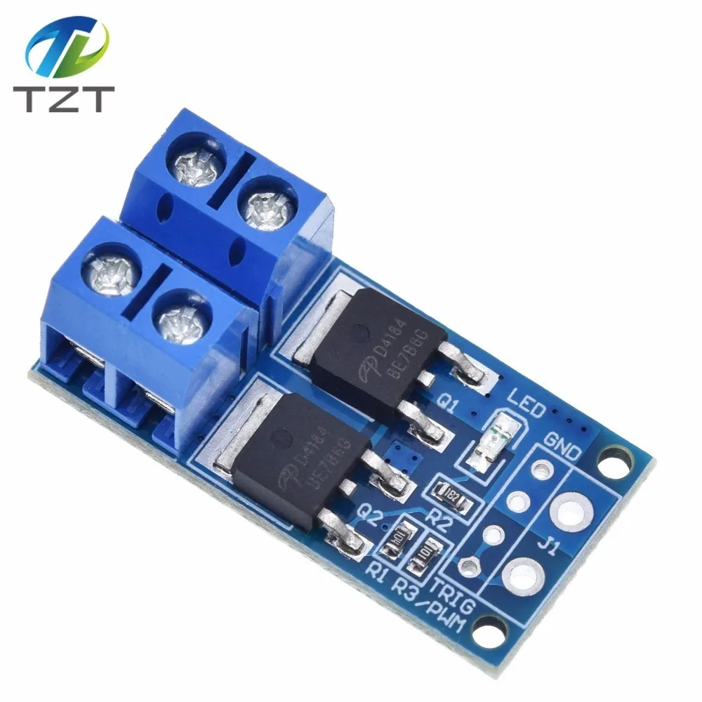 15A 400 Вт MOSFET триггер переключениt приводной модуль DC 5V 36V ШИМ регулятор Управление