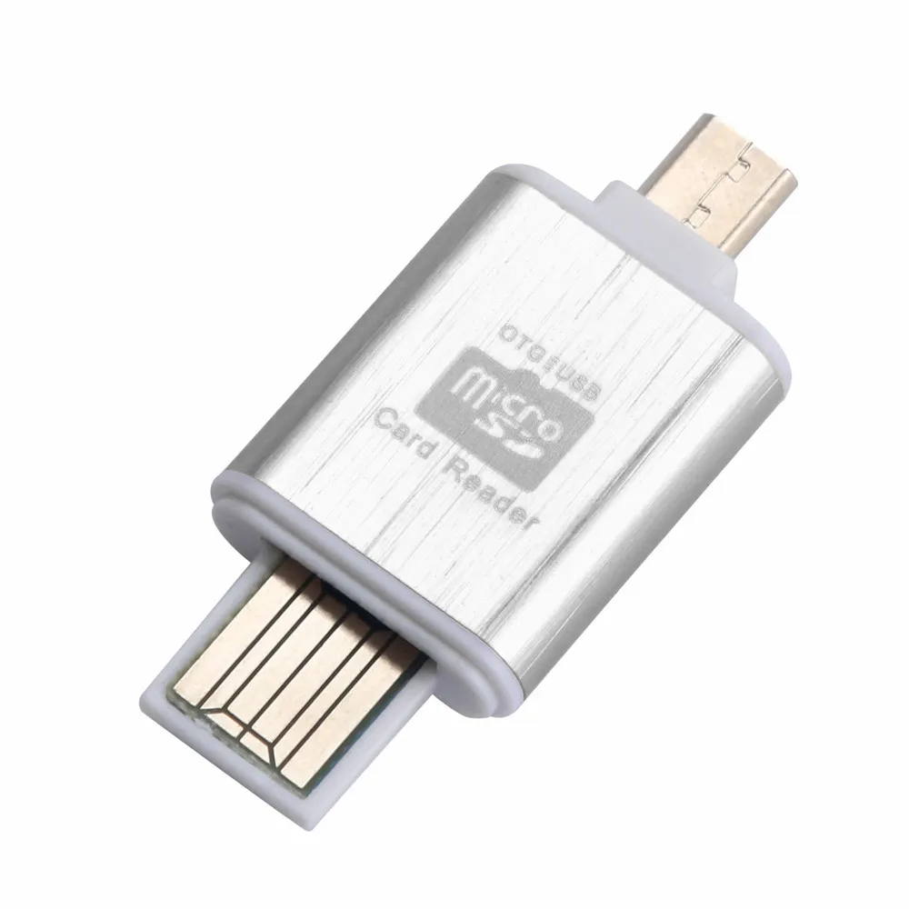 Горячая Распродажа 2в1 микро SD OTG флеш-диск USB 2,0 кард-ридер для смартфонов ПК планшет поддерживает чтение/запись большой емкости TF