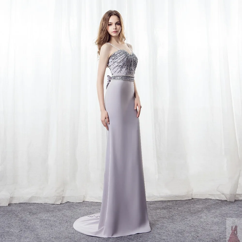 SIJANE Luxury Mermaid Party Dress Sleeveless Evening Custom Made Bridal 0872 | Свадьбы и торжества
